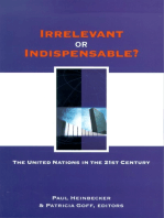 Irrelevant or Indispensable?: The United Nations in the Twenty-first Century