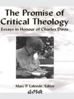 The Promise of Critical Theology: Essays in Honour of Charles Davis