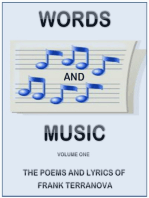 Words and Music Volume One