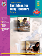 Fast Ideas for Busy Teachers: Math, Grade 5