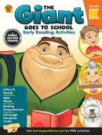 The Giant Goes to School: Early Reading Activities, Grade K