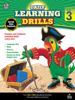 Daily Learning Drills, Grade 3