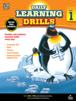 Daily Learning Drills, Grade 1