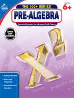 Pre-Algebra, Grades 6 - 8