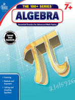 Algebra, Grades 7 - 9