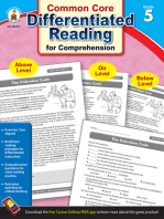 Differentiated Reading for Comprehension, Grade 5