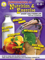 Jumpstarters for Nutrition and Exercise, Grades 4 - 8