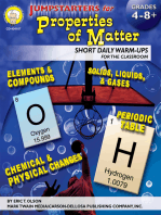 Jumpstarters for Properties of Matter, Grades 4 - 8