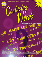 Confusing Words, Grades 4 - 8