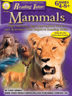 Reading Tutor, Grades 4 - 8: Mammals
