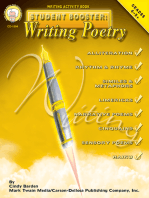 Student Booster: Writing Poetry, Grades 4 - 8