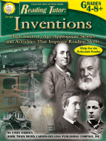 Reading Tutor: Inventions, Grades 4 - 8: High-Interest, Age-Appropriate Stories and Activities That Improve Reading Skills