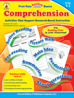 Comprehension, Grades 1 - 2: Activities That Support Research-Based Instruction