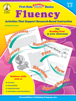 Fluency, Grades 1 - 3: Activities That Support Research-Based Instruction