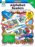 Alphabet Readers, Grades PK - 1: Exploring Letter-Sound Relationships within Meaningful Content