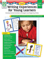 Writing Experiences for Young Learners, Grades PK - 1: Developmental Activities for Emergent and Beginning Writers