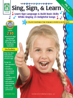 Sing, Sign, & Learn!, Grades PK - 1
