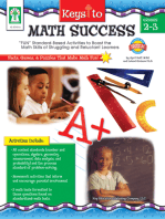 Keys to Math Success, Grades 2 - 3: “FUN” Standard-Based Activities to Boost the Math Skills of Struggling and Reluctant Learners