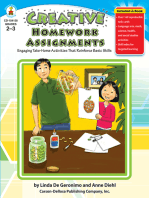 Creative Homework Assignments, Grades 2 - 3: Engaging Take-Home Activities That Reinforce Basic Skills