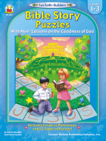 Bible Story Puzzles, Grades 1 - 3: With Mini-Lessons on the Goodness of God
