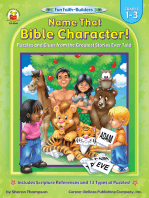 Name That Bible Character!, Grades 1 - 3: Puzzles and Clues from the Greatest Stories Ever Told