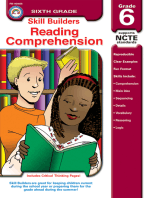 Reading Comprehension, Grade 6