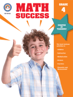 Math Success, Grade 4