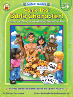 Name That Bible Character!, Grades 4 - 6: Puzzles and Clues from the Greatest Stories Ever Told