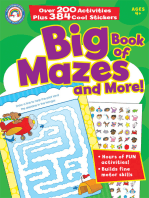 Big Book of Mazes and More!, Ages 4 - 7