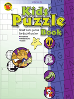 Kids’ Puzzle Book, Grades 1 - 5: Volume 22