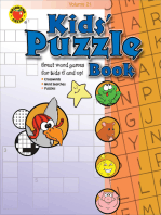 Kids’ Puzzle Book, Grades 1 - 5: Volume 21