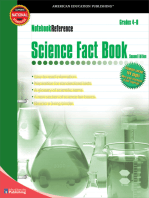 Science Fact Book, Grades 4 - 8: Second Edition