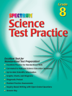 Science Test Practice, Grade 8