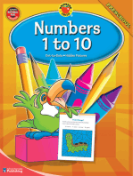 Numbers 1-10, Grade Preschool