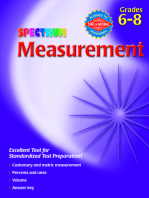 Measurement, Grades 6 - 8