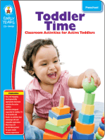 Toddler Time, Grade Preschool: Classroom Activities for Active Toddlers