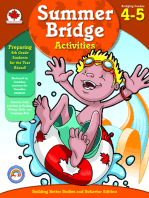 Summer Bridge Activities®, Grades 4 - 5: Canadian Edition