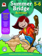 Summer Bridge Activities®, Grades 5 - 6: Canadian Edition