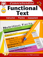 Comprehending Functional Text, Grades 6 - 8