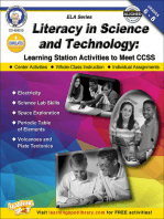 Literacy in Science and Technology, Grades 6 - 8: Learning Station Activities to Meet CCSS