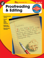 The 100+ Series Proofreading & Editing, Grade 3