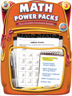 Math Power Packs, Grade 3