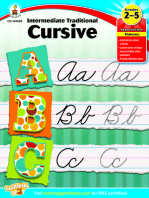 Intermediate Traditional Cursive, Grades 2 - 5