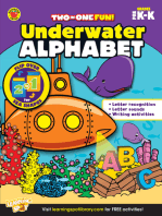 Underwater Alphabet & Sea Shapes, Grades PK - K