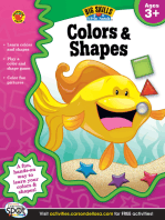 Colors & Shapes, Ages 3 - 5