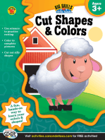 Cut Shapes & Colors, Ages 3 - 5