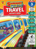 Summer Splash Travel Activity Book, Grade 3
