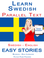Learn Swedish - Parallel Text - Easy Stories (Swedish - English) Bilingual - Dual Language
