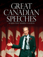 Great Canadian Speeches: Words that Shaped a Nation