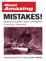 Most Amazing Mistakes!: Mistakes throughout history investigated